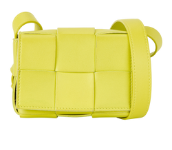 Mini Cassette, Leather, Yellow, NFC, 3*